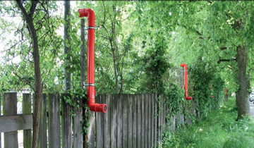 „Grenzübertritt“ von T_Raumfahrt / Elisabeth Wegmann und Melanie Mock, Zürich „Grenzübertritt“ von T_Raumfahrt / Elisabeth Wegmann und Melanie Mock, Zürich