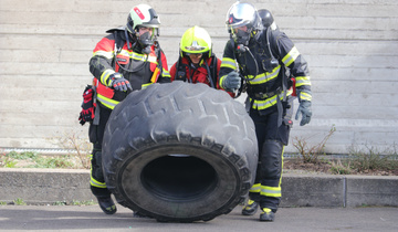 Intensive Schulung vor dem ersten Einsatz