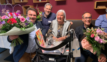 Hanna Pfluger feiert 100. Geburtstag