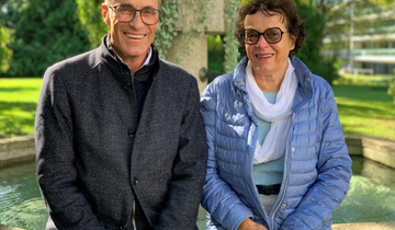 Stadtrat Markus Brüllmann und Margret Meier Stadtrat Markus Brüllmann und Margret Meier