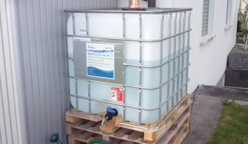 Regenwassertank Nr. 1 Es gibt wieder Regenwassertanks!