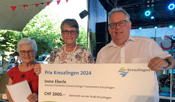 Irene Eberle erhält den 15. Prix Kreuzlingen Irene Eberle erhält den 15. Prix Kreuzlingen