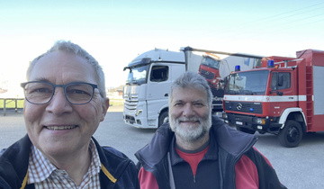 Albert Kutter und Ruedi Frieden Albert Kutter und Ruedi Frieden