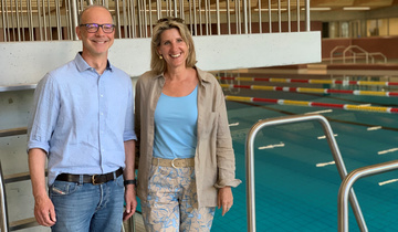Marco Pätzold und Silvia Cornel