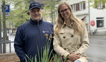 Martina Eggenberger und Antonio Caforio