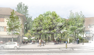 Der Dorfbrunnen in Kurzrickenbach wird saniert Der Dorfbrunnen in Kurzrickenbach wird saniert