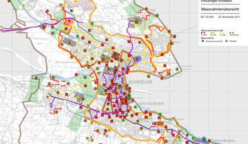 Agglomerationsprogramm Kreuzlingen - Konstanz (AP2), Massnahmenübersicht Agglomerationsprogramm Kreuzlingen - Konstanz (AP2), Massnahmenübersicht