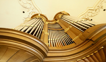 Orgel Kirche St. Stefan - Copyright: Nicolas Borner Orgel Kirche St. Stefan