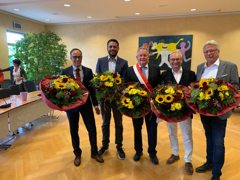 Stadtrat in neuer Besetzung