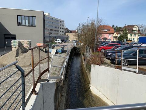 Schoderbach Sanierung ab Brücke Brückenstrasse bis Emmishofen