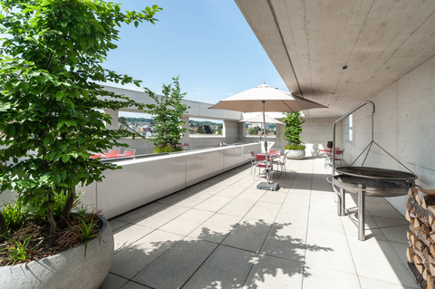 DAS TROESCH, Dachterrasse