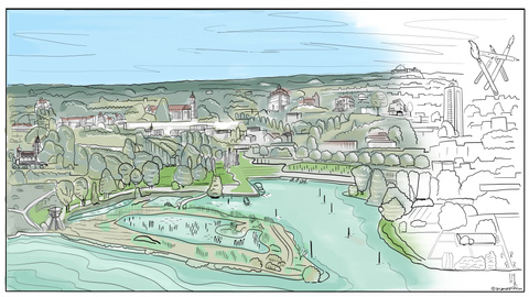 Legislaturziele 2023 - 2027 - Illustration: brandSTIFT GmbH Legislaturziele 2023 - 2027