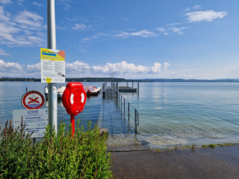 Beim Schlipf neben dem "Fischerhaus" befindet sich die offizielle SUP-Einstiegstelle. Padl Einstiegstelle