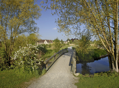Seeburgpark, Brücke