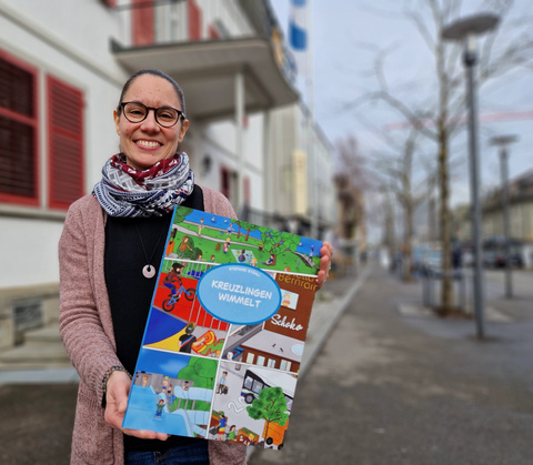 Stefanie Stähli hat das erste Wimmelbuch für die Stadt Kreuzlingen illustriert. Stefanie Stähli