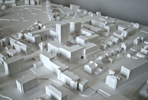 Ausschnitt Stadtmodell Kreuzlingen