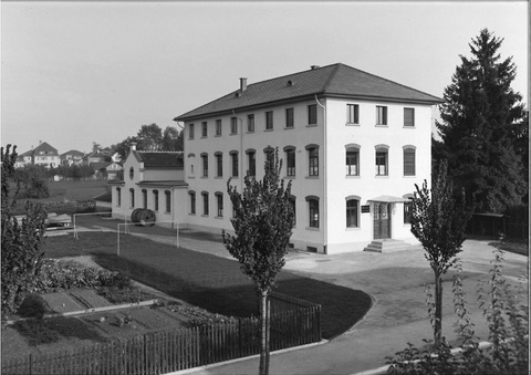 Gebäude Energie Kreuzlingen, Aufnahme von 1935 (nach Aufstockung) Gebäude Energie Kreuzlingen