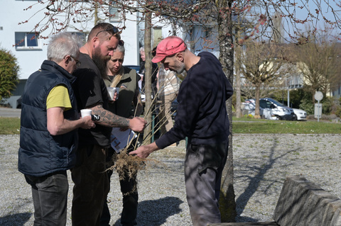 Stefan Braun, Umweltschutzbeauftragter der Stadt Kreuzlingen (rechts im Bild) Stefan Braun, Umweltschutzbeauftragter der Stadt Kreuzlingen (rechts im Bild)