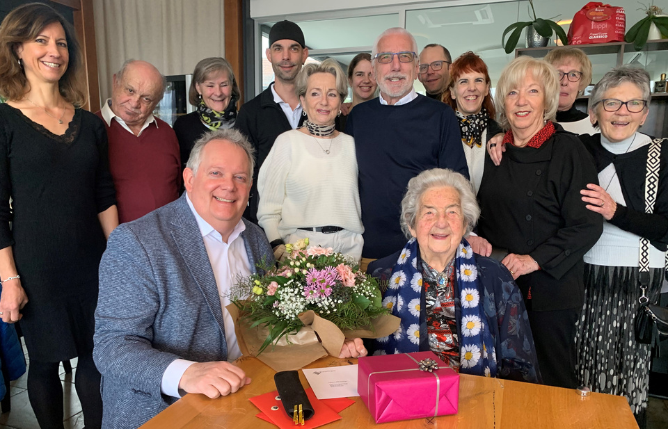 Joyeux anniversaire Marguerite Wullschleger!