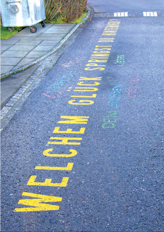 "Kommst du mit an den See?" von Gabriela Gründler und Salome Kuratli (Zürich): Postkarte Kunstwettbewerb 2008-09 Weinstrasse "Kommst du mit an den See?", Gabriela Gründler und Salome Kuratli, Zürich