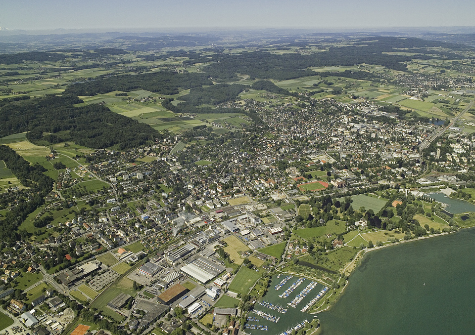 Kreuzlingen aus der Vogelperspektive
