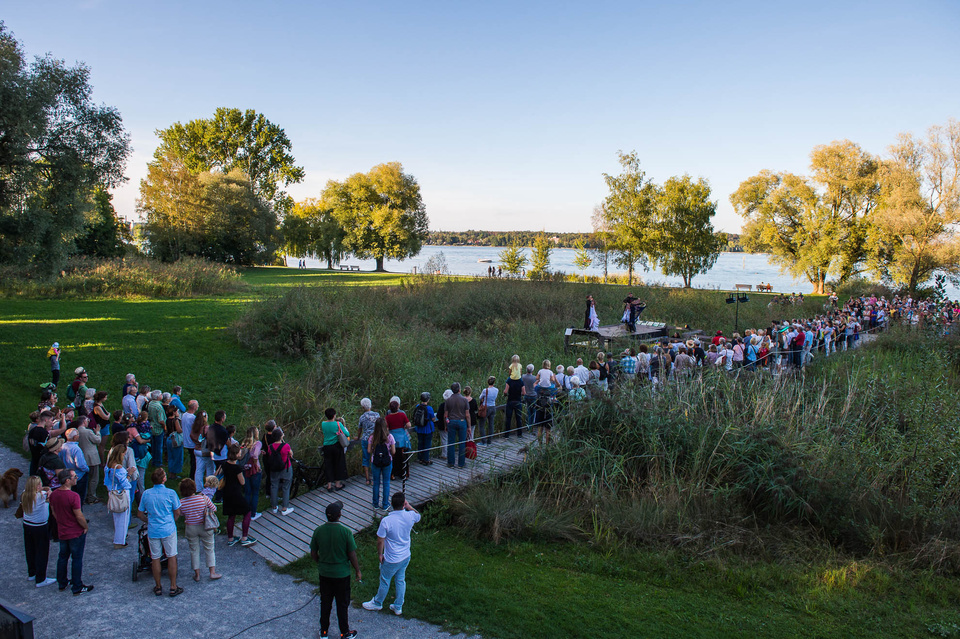 Lange Nacht der Bodenseegärten "Flügel im Park" Flügel im Park