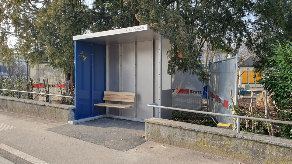 Bushüsli an der Bleichestrasse Bushüsli Bleichestrasse