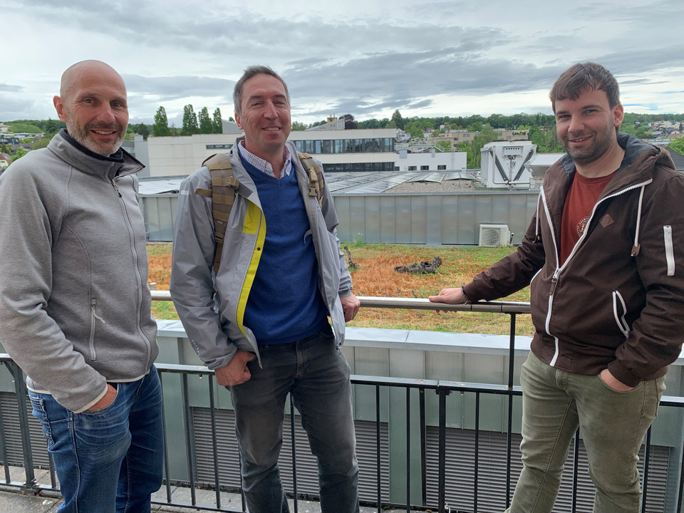 Stefan Braun, Rafael Schneider und Andreas Signer (v.l).