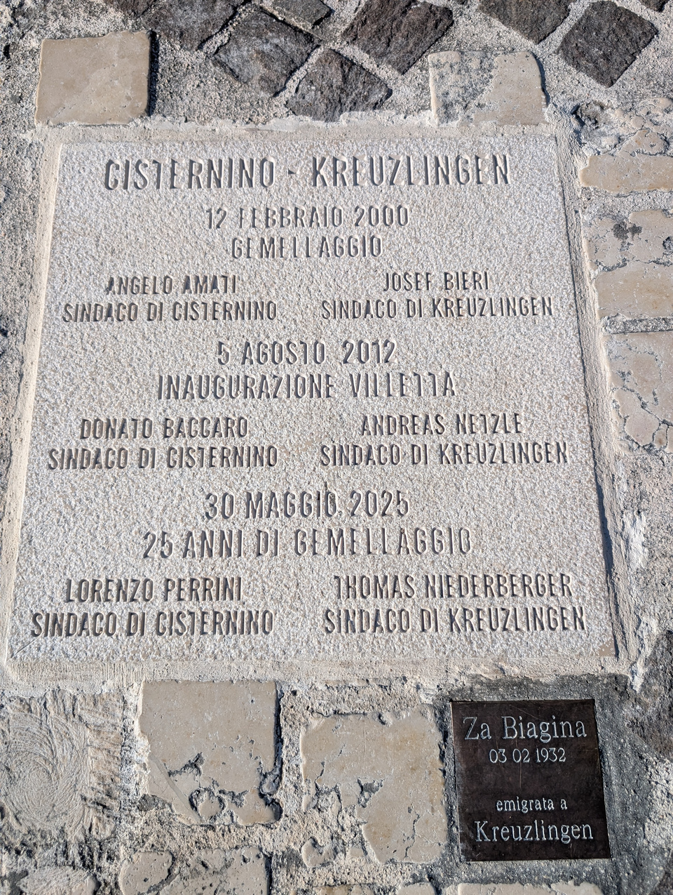 In Stein gemeisselt In Stein gemeisselt