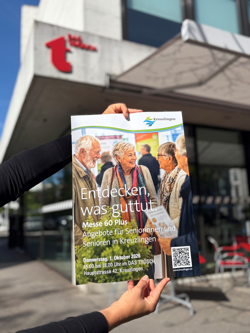 Die erste «Messe 60 Plus» lädt zum Entdecken und Mitmachen ein. Bild Messe60plus