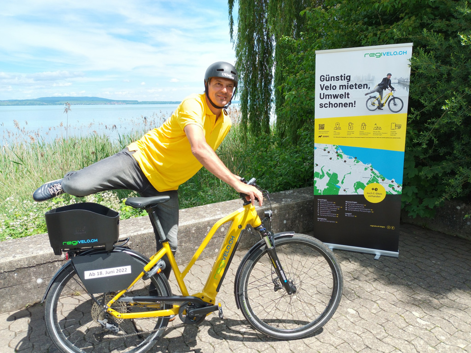 Ekkehard Fuchs, Koordinator regivelo.ch Ekkehard Fuchs, Koordinator regivelo.ch