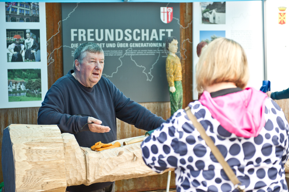 Kreuzlinger "Wächter der Erinnerung", Offenes Atelier 25. April bis 5. Mai 2022 , Piazza Cisternino Kreuzlinger "Wächter der Erinnerung"