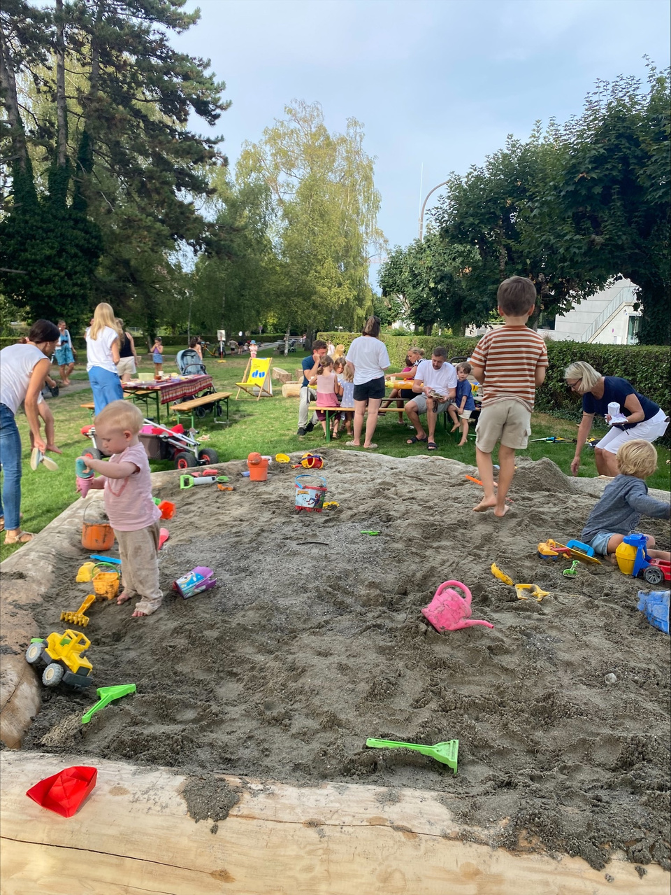 Eröffnung der Zwischennutzung im Dreispitzpark