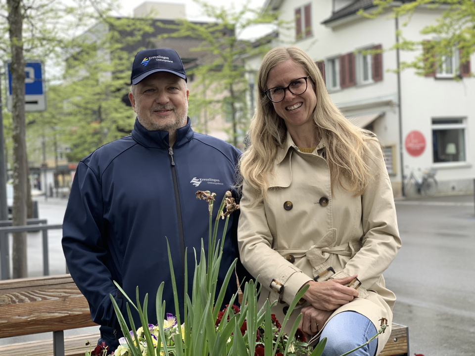 Martina Eggenberger und Antonio Caforio