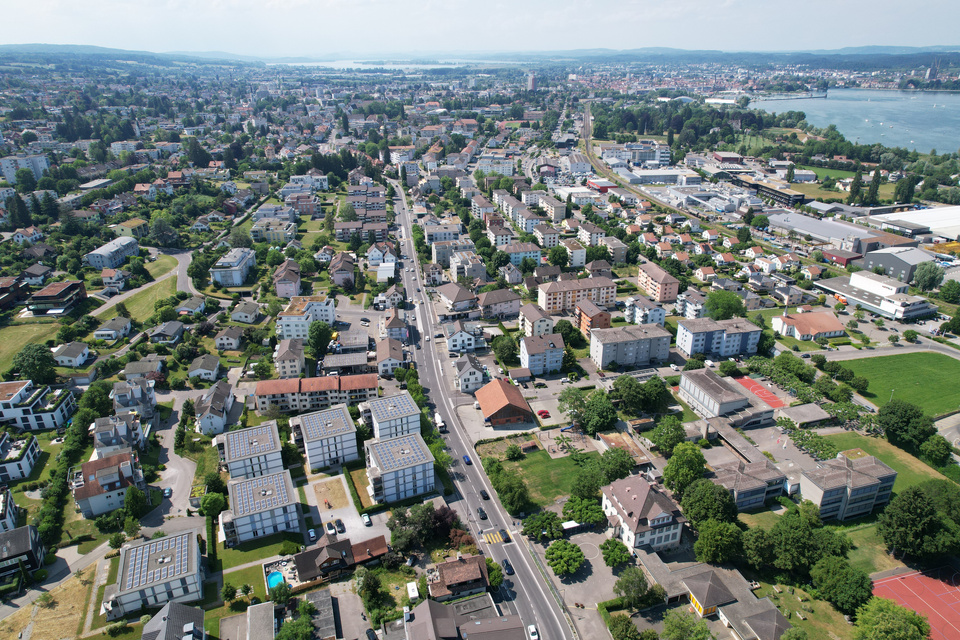 Kreuzlingen aus der Vogelperspektive