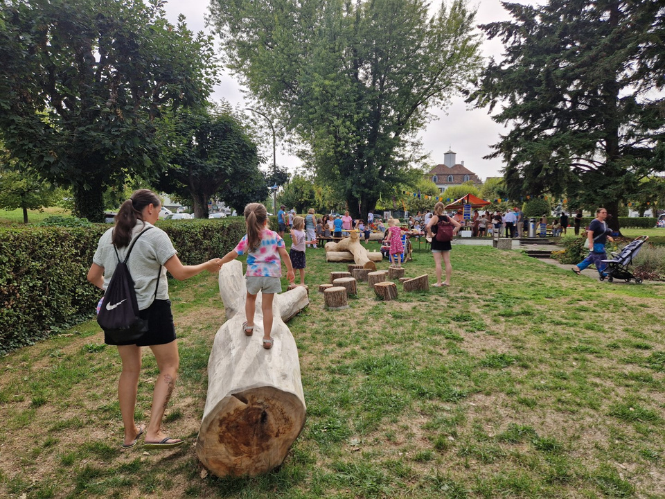 Eröffnung der Zwischennutzung im Dreispitzpark