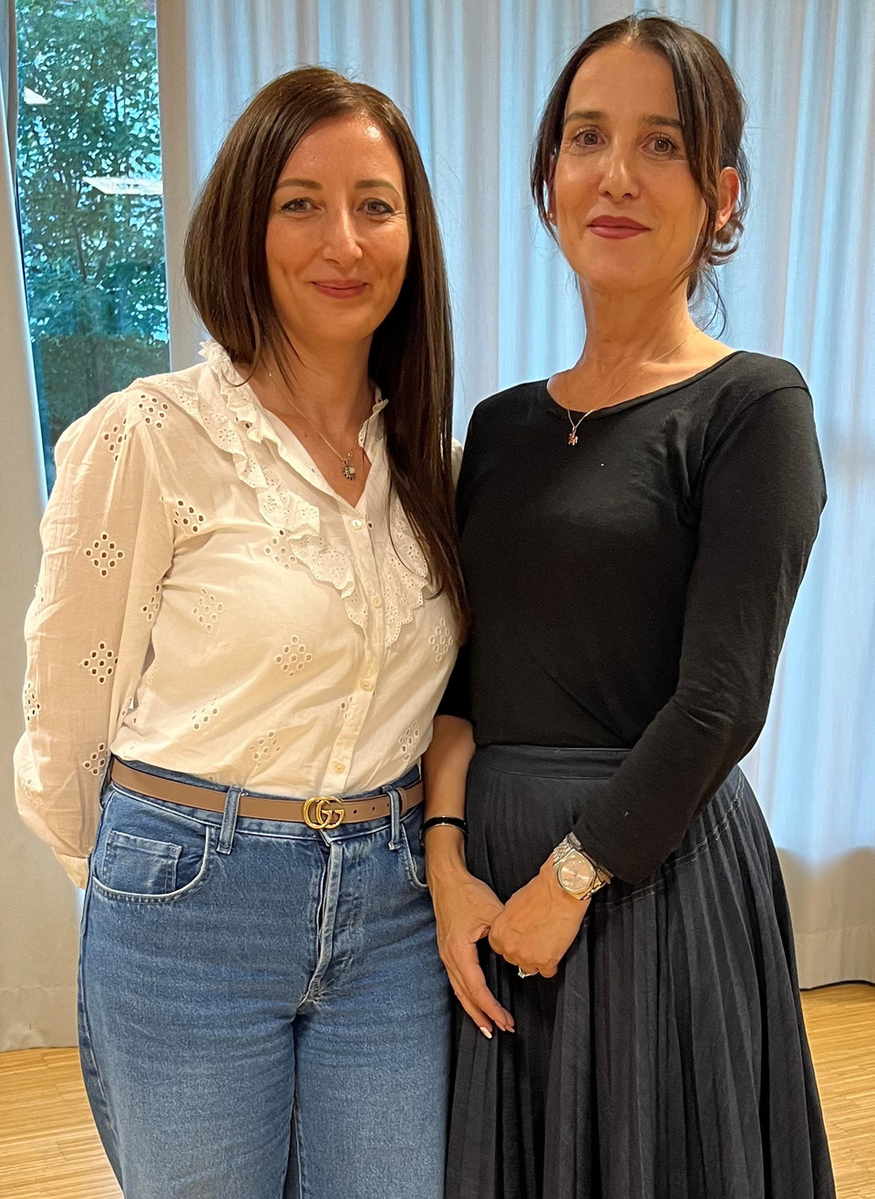 Fatmire Ibraimi und Rita Dore (v.l.) Fatmire Ibraimi und Rita Dore (v.l.)