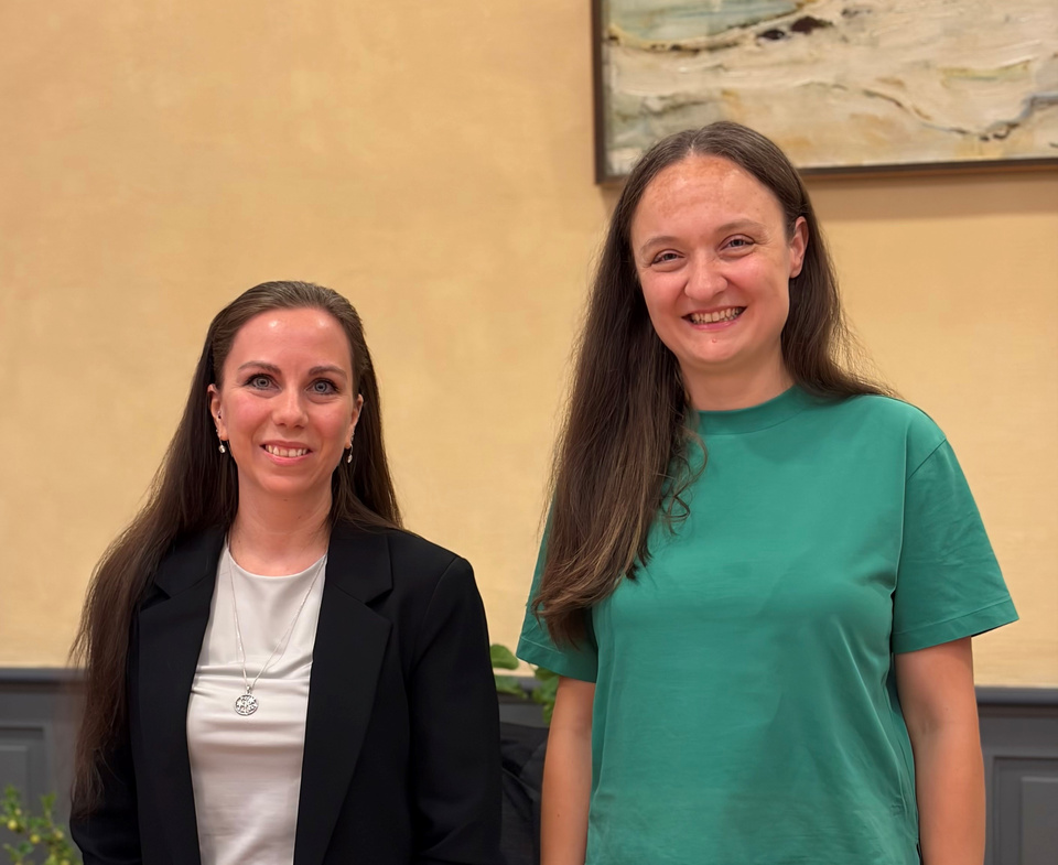 Sunniva Bitschnau (rechts) ist neue Gemeinderatspr&auml;sidentin, Ramona Z&uuml;lle neue Vize-Pr&auml;sidentin.