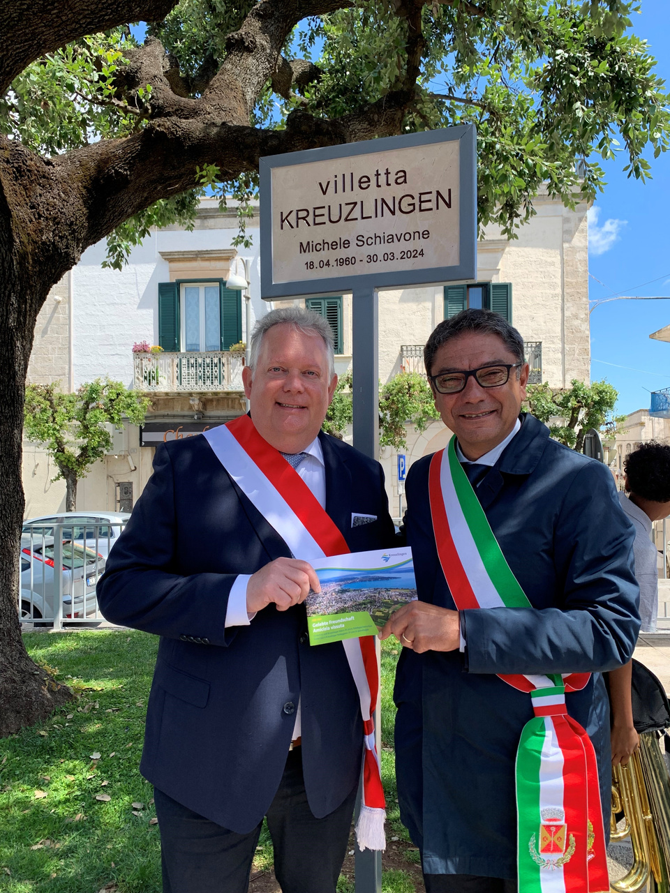 Gedenktafel für Michele Schiavone Gedenktafel für Michele Schiavone