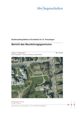 Studienauftrag "Bellevue, Grundstück Nr. 51"