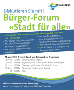 Bürger-Forum "Stadt für alle"