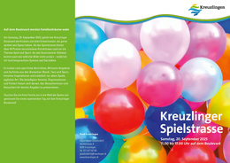 Flyer Spielstrasse 2025