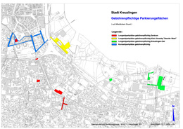 Parking, Parkfelder gebührenpflichtig Gebührenpflichtige Parkierungsflächen
